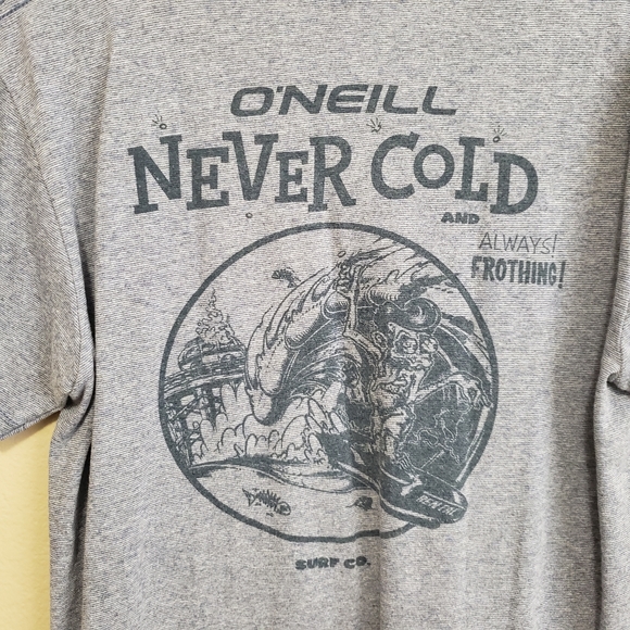 Heathered Blue O'Neil Tshirt - Picture 4 of 5